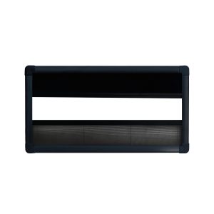 Oscurecedor y Mosquitera 93×49 cm Negro Opaco